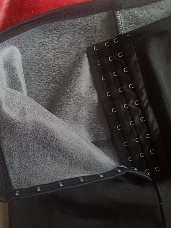 3 Kademe Agraflı Ekstra Yüksek Bel Sauna Tayt