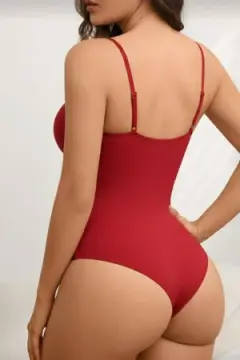 sıkılaştırıcı toparlayıcı zıbın string korse 9052 Kırmızı