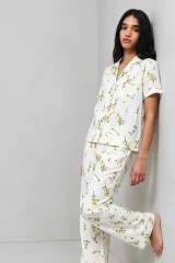 Standart Boy Elastanlı Çok Renkli Pijama Takımı