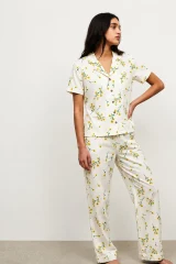Standart Boy Elastanlı Çok Renkli Pijama Takımı