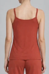 Kadın Dantelli Relaxed Kırmızı Pijama Takımı 4743
