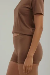 Toparlayıcı İz Yapmayan Seamless Örme BOXER 2001 Kahverengi