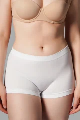 KADIN BOXER Toparlayıcı İz Yapmayan Seamless Örme BOXER 2001 Beyaz