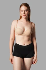 KADIN BOXER Toparlayıcı İz Yapmayan Seamless Örme BOXER 2001 Siyah