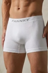 Erkek Casual Comfort Günlük 2 Li Boxer Kahverengi