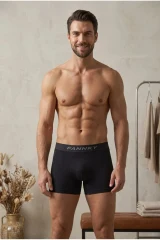 Erkek Casual Comfort Günlük Siyah Boxer
