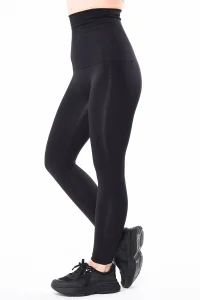 Kaydırmaz Silikon Bantlı Sıkılaştırıcı ve Toparlayıcı Yüksek Bel Korse Tayt